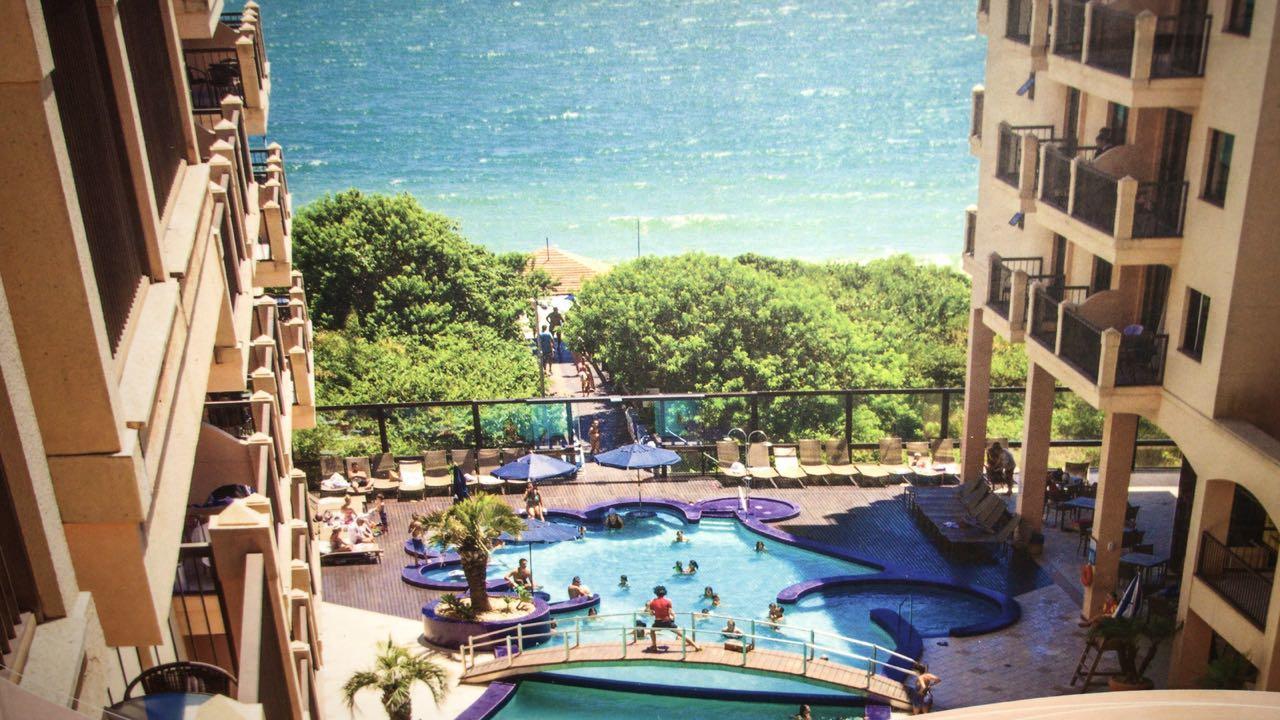 Apto Pes Na Areia Em Hotel Jurere Beach Jurere Internacional Florianópolis 外观 照片
