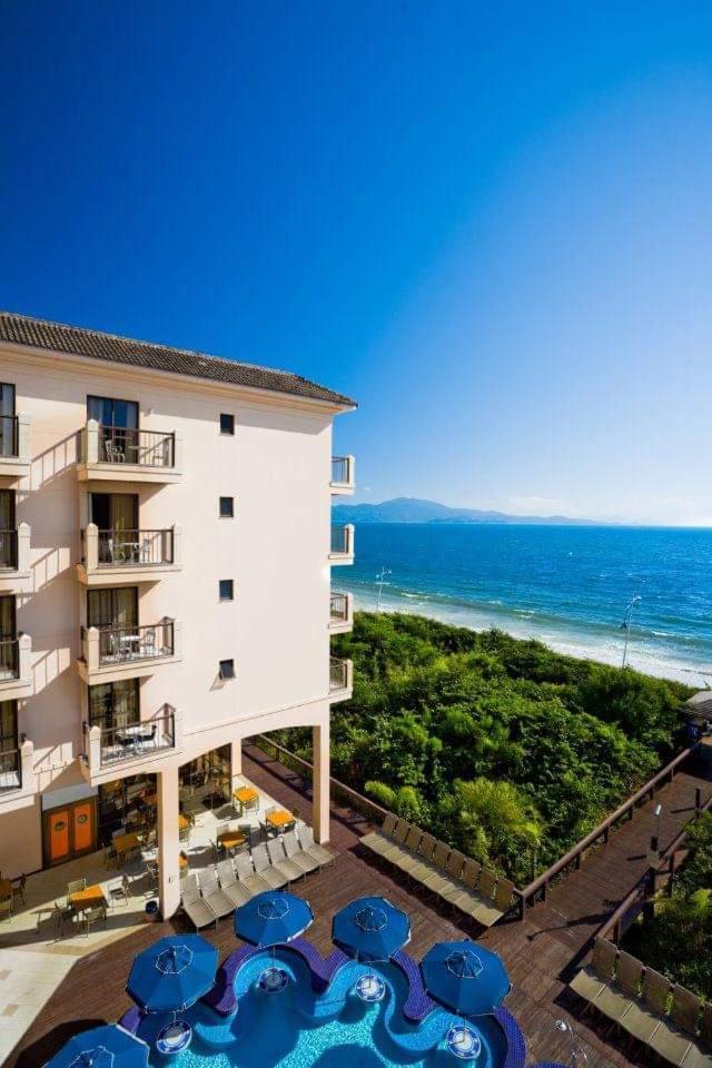 Apto Pes Na Areia Em Hotel Jurere Beach Jurere Internacional Florianópolis 外观 照片
