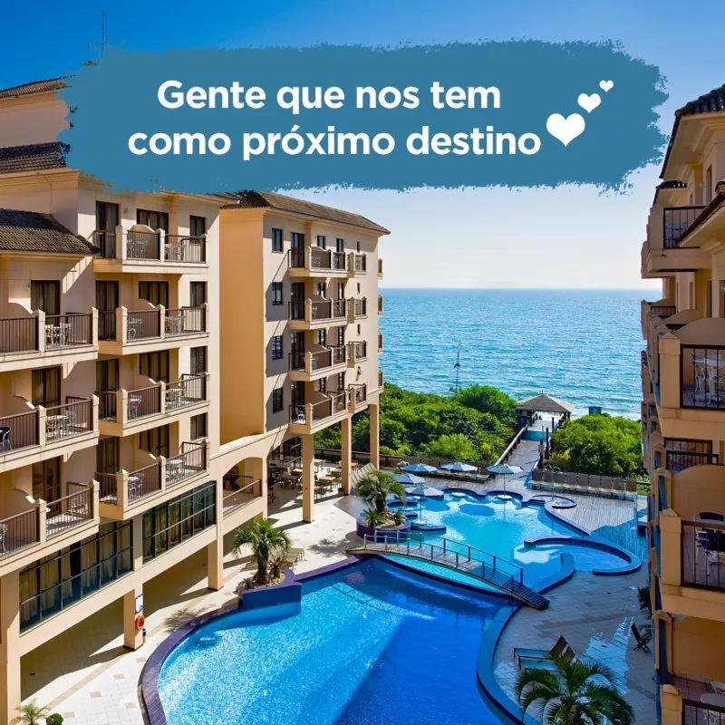 Apto Pes Na Areia Em Hotel Jurere Beach Jurere Internacional Florianópolis 外观 照片